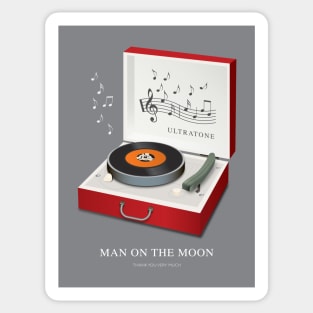 Man on the Moon - Alternative Movie Poster Sticker